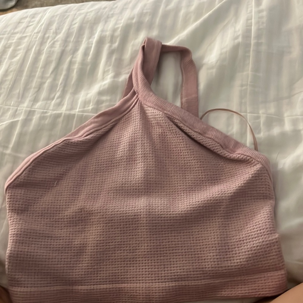 Urban Outfitters out from under Cross neck crop top